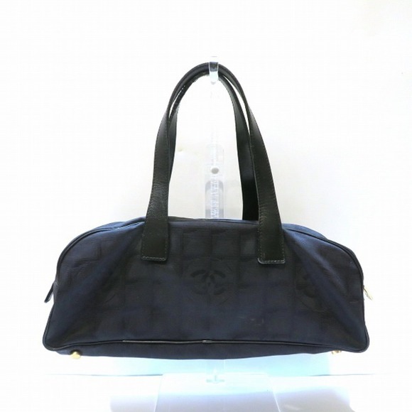 Chanel CHANEL A15828 New Travel Black Mini Boston Bag Handbag Ladies - Picture 2 of 9